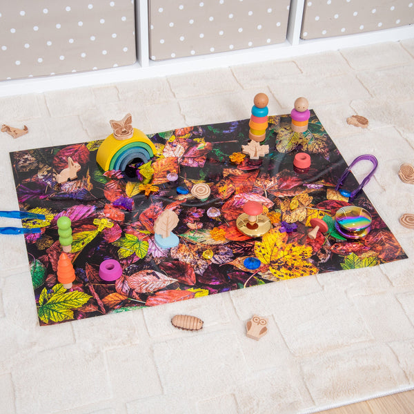 tickit Autumn Leaves A2 Play Mat -   