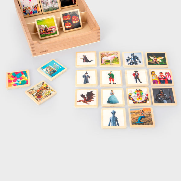 tickit Wooden Story Tiles -