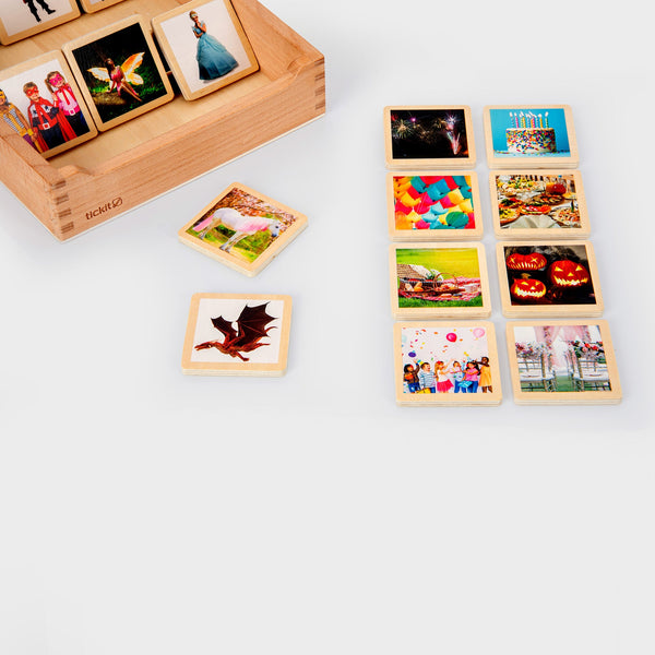 tickit Wooden Story Tiles -