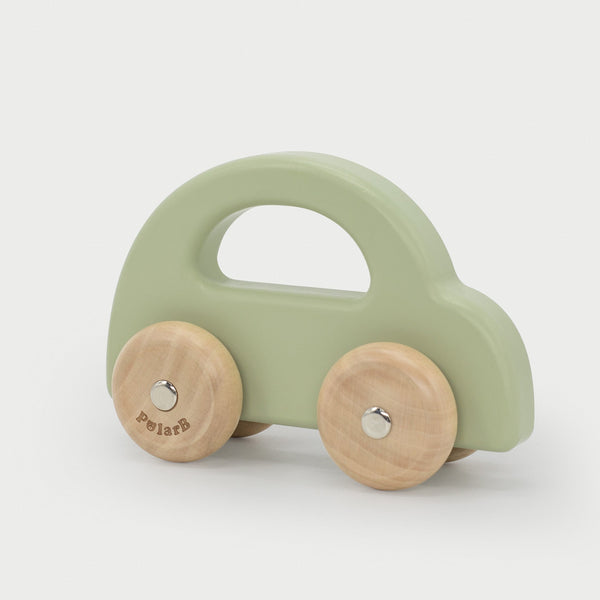 tickit Wooden Car Green -   