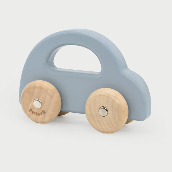 tickit Wooden Car Blue -   